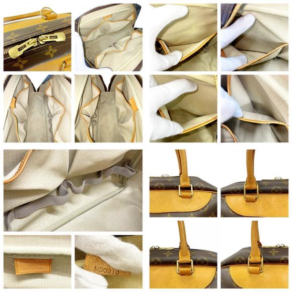 Louis Vuitton Deauville Monogram Handbag Brown - Picture 9 of 10